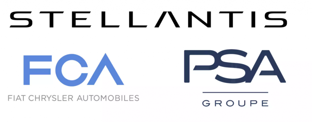 Stellantis logo - è nato dalla fusione fra FCA e PSA.