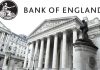 banca di inghilterra BoE