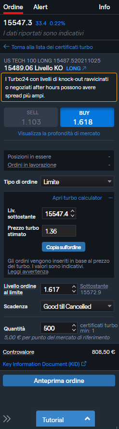 Turbo Calculator