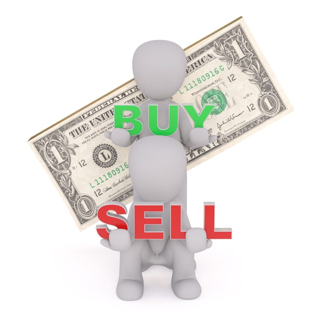 sell, buy trading