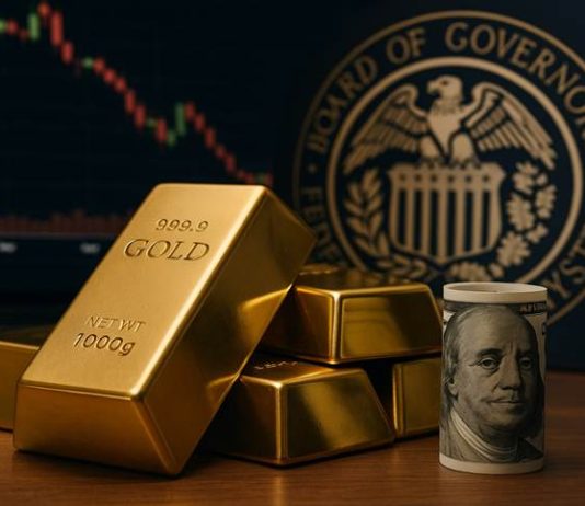 Oro in calo dopo la Fed: le tensioni geopolitiche terranno il metallo prezioso sui massimi? ORO FEDERAL RESERVE