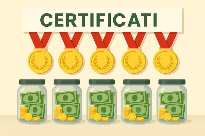 certificati premio fisso
