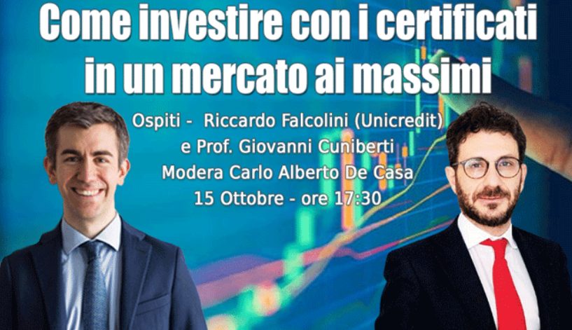 webinar cuniberti falcolini certificati investire