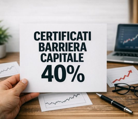 Certificato CITI su Azioni Italiane con Cedole fino al 14,40% annuo certificates barriera 40