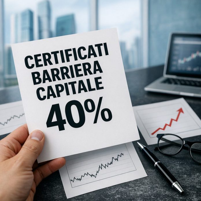 certificati barriera capitale 40