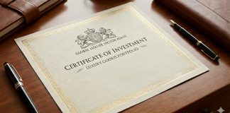 Certificato azioni lusso