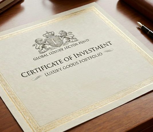 Certificato su azioni lusso con cedola all’1% Certificato azioni lusso