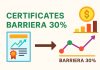 certificati barriera 30%