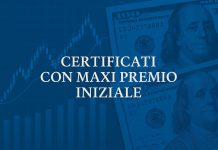 certificates maxi cedola maxi premio iniziale