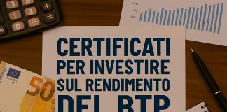 Certificates rendimento BTP