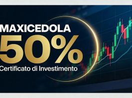 Certificato Maxicedola 50%
