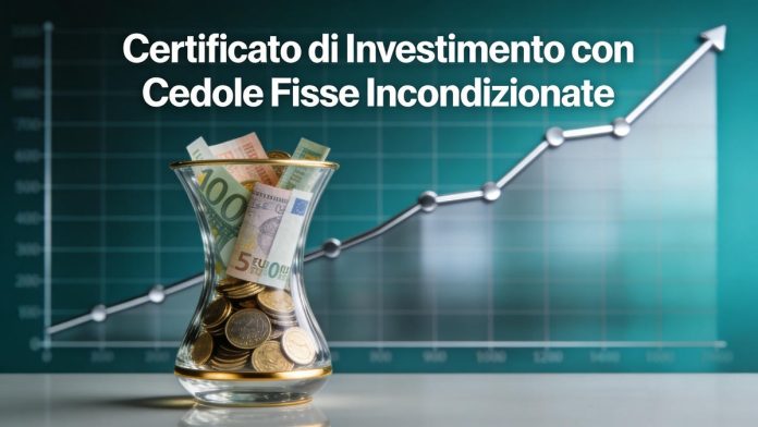 Certificato con cedola fissa incondizionata