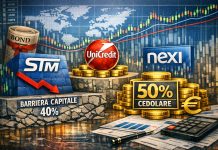 Barriera capitale al 40% e cedole fino al 14,40% annuo su azioni italiane cedole mensili barriera 40 azioni italiane