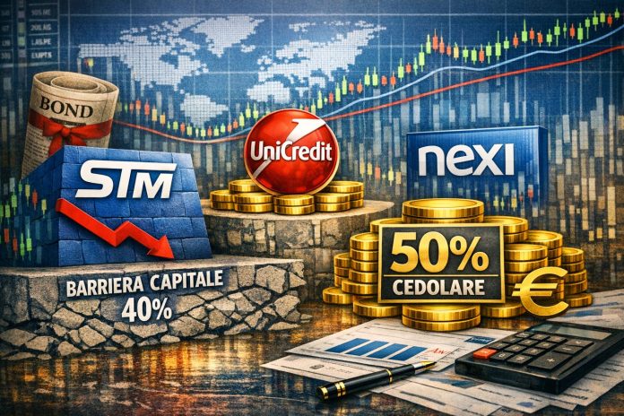 image cedole mensili barriera 40 azioni italiane