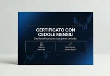 Certificato cedole mensili