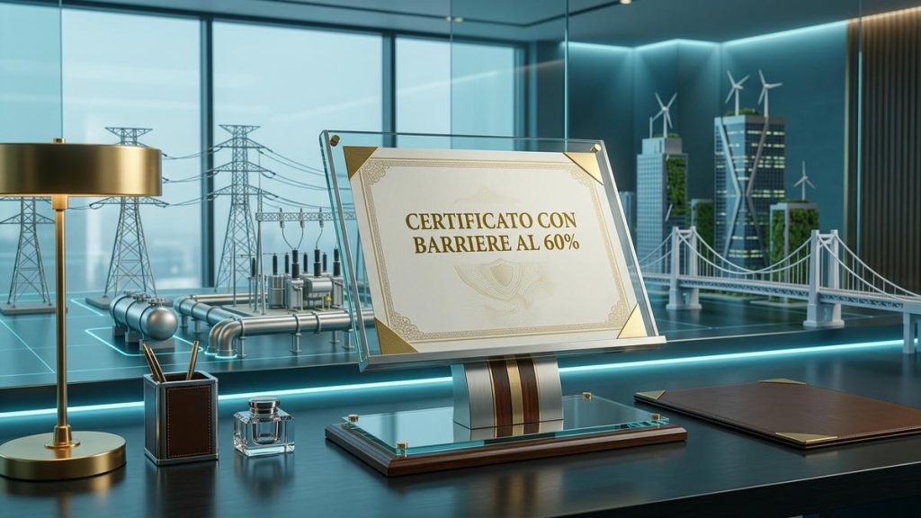 certificato barriera al 60%