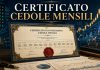 Certificato cedole mensili