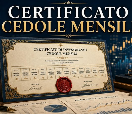 Certificato cedole mensili