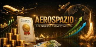 Certificato su azioni del settore aereo spazio con cedola fino allo 0,88% lordo mensile Certificato settore aereo spazio