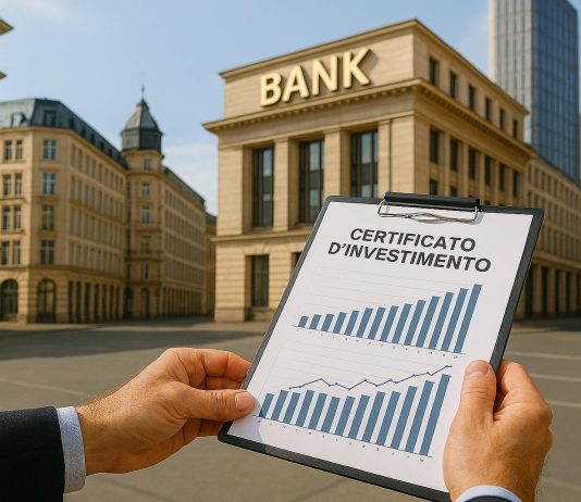 certificato con titoli bancari