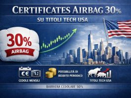 Airbag al 30% e rendimento fino al 13,20% annuo per il certificato su grandi nomi del NASDAQ certificati airbag azioni USA tesla NVIDIA