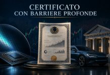 Un certificato con barriera capitale 25% e cedole fino al 16,80% annuo su azioni italiane Certificato barriera profonda