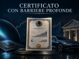 Un certificato con barriera capitale 25% e cedole fino al 16,80% annuo su azioni italiane Certificato barriera profonda