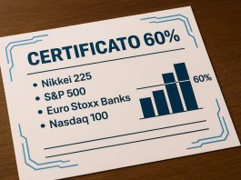 Unicredit: barriera al 60% e cedola annua al 10,80% su indici globali certificato 60 indici