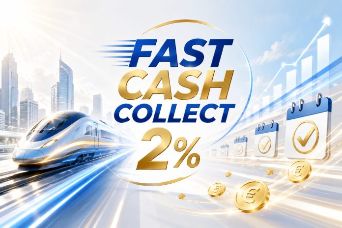 fast cash collect 2%