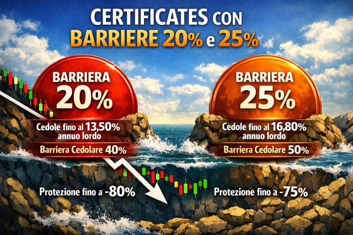 image barriera 20% 25% certificati