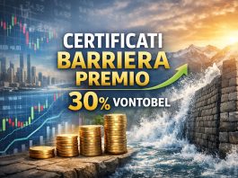 Da Vontobel una gamma di certificates con barriera cedolare al 30% certificati barriera 30%