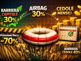 Un Certificato con airbag al 30% e Barriera cedolare al 40%