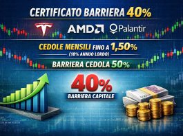 Certificato Barclays con Cedole fino al 18% annuo lordo certificato azioni americane