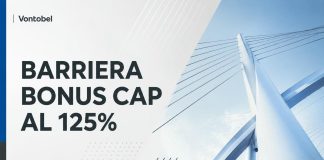 Certificati recovery bonus cap di Vontobel: con un rialzo dell’azione del 25% si ha diritto ad un premio fino al 100% Certificati recovery bonus cap