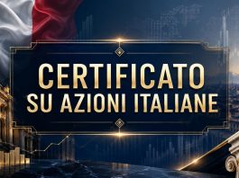 Certificato su azioni italiane con barriere al 60% e cedola condizionata all’1,17% mensile lordo Certificato su azioni italiane