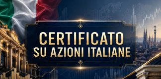 Certificato su azioni italiane