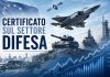 certificato su settore difesa