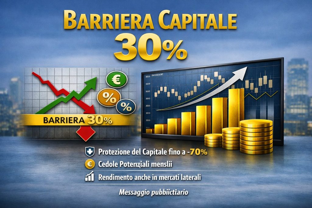 GOLDMAN SACHS certificati barriera 30%