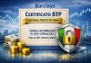 certificato sul BTP capitale protetto
