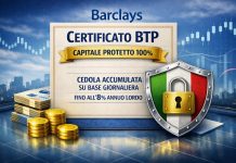 certificato sul BTP capitale protetto