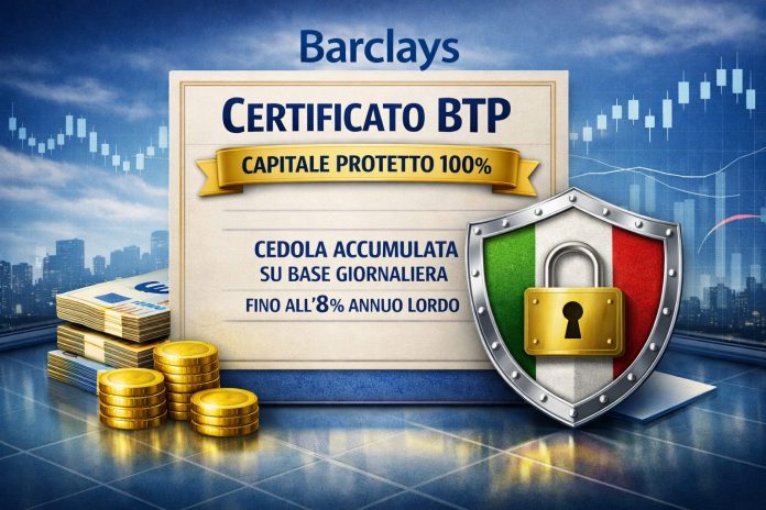 image certificato sul BTP capitale protetto