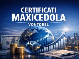 Vontobel – Cinque nuovi certificati con Maxicedola fra il 15% ed il 50% lordo maxicedola vontobel