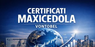 Vontobel – Cinque nuovi certificati con Maxicedola fra il 15% ed il 50% lordo maxicedola vontobel