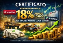 certificato azioni 18%