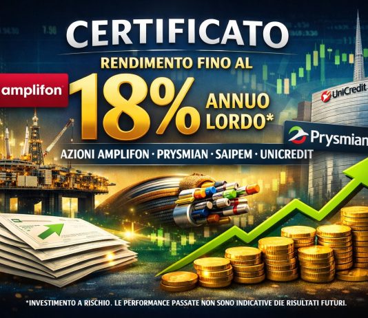 certificato azioni 18%