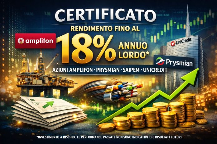 image certificato azioni 18%