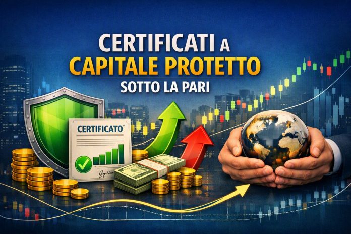 image CERTIFICATI CAPITALE PROTETTO SOTTO LA PARI