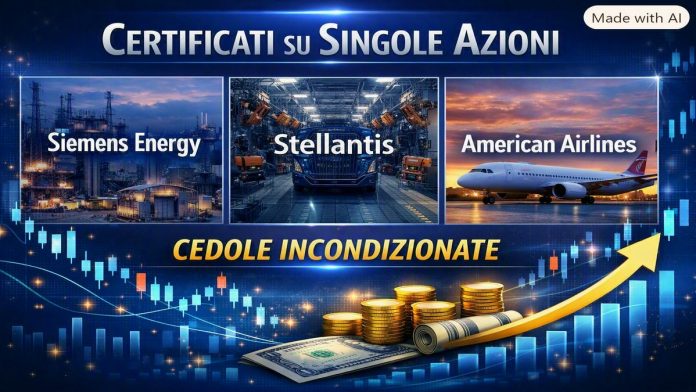 Certificati singola azione Certificati singola azione