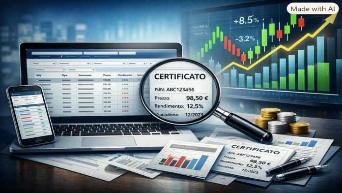 Screener mercato secondario Screener mercato secondario