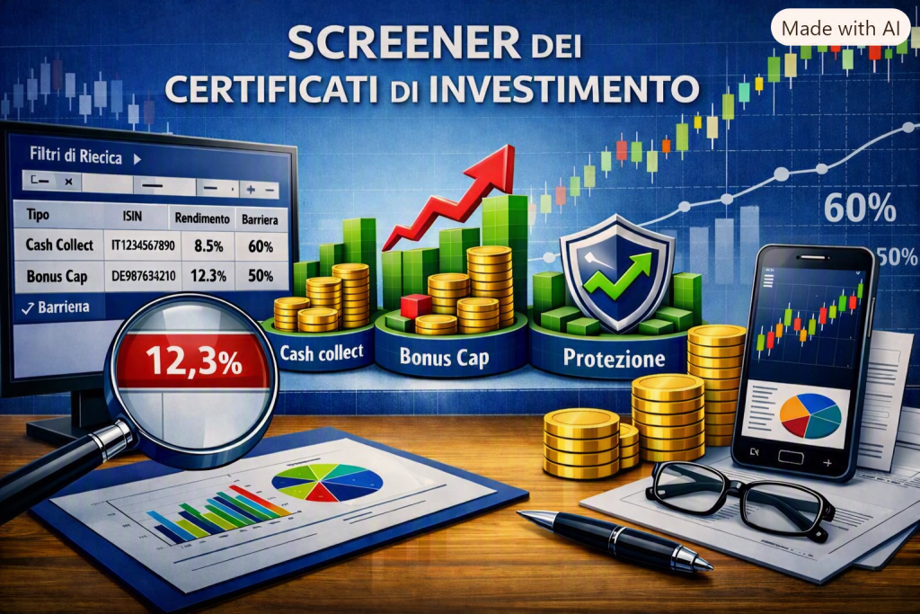 screener certificati di investimento